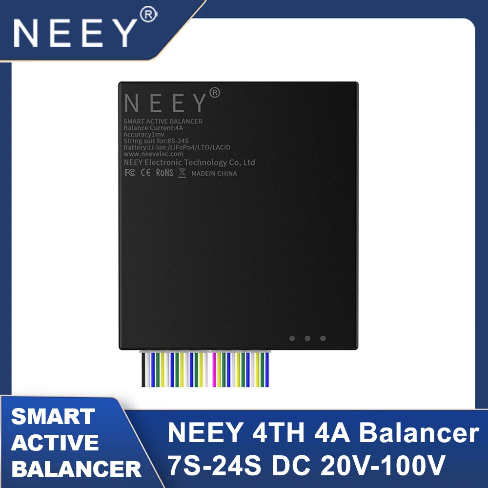 Battery Equalizer Balancer - NEEY 24S 4A Smart Actieve Balancer