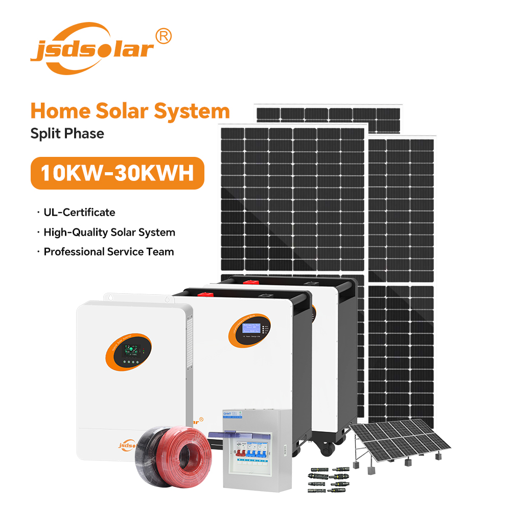Renewable Energy Grid - Compleet 10kW 30kWh split-phase zonne-energiesysteem, off-grid