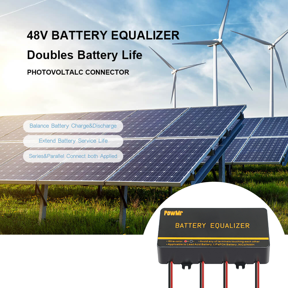 PowMr USA 24V 48V Batterij Equ - Battery Equalizer Balancer recensie en prijs