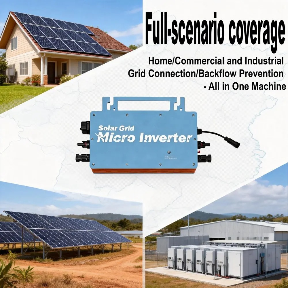 800W-1200W Grid Tie Micro-omvo - Grid Tie Micro Inverter recensie en prijs
