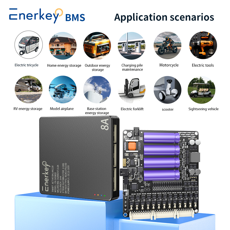 Enerkey EK-24S8EB 8A 2S~24S Sm - Battery Equalizer Balancer recensie en prijs